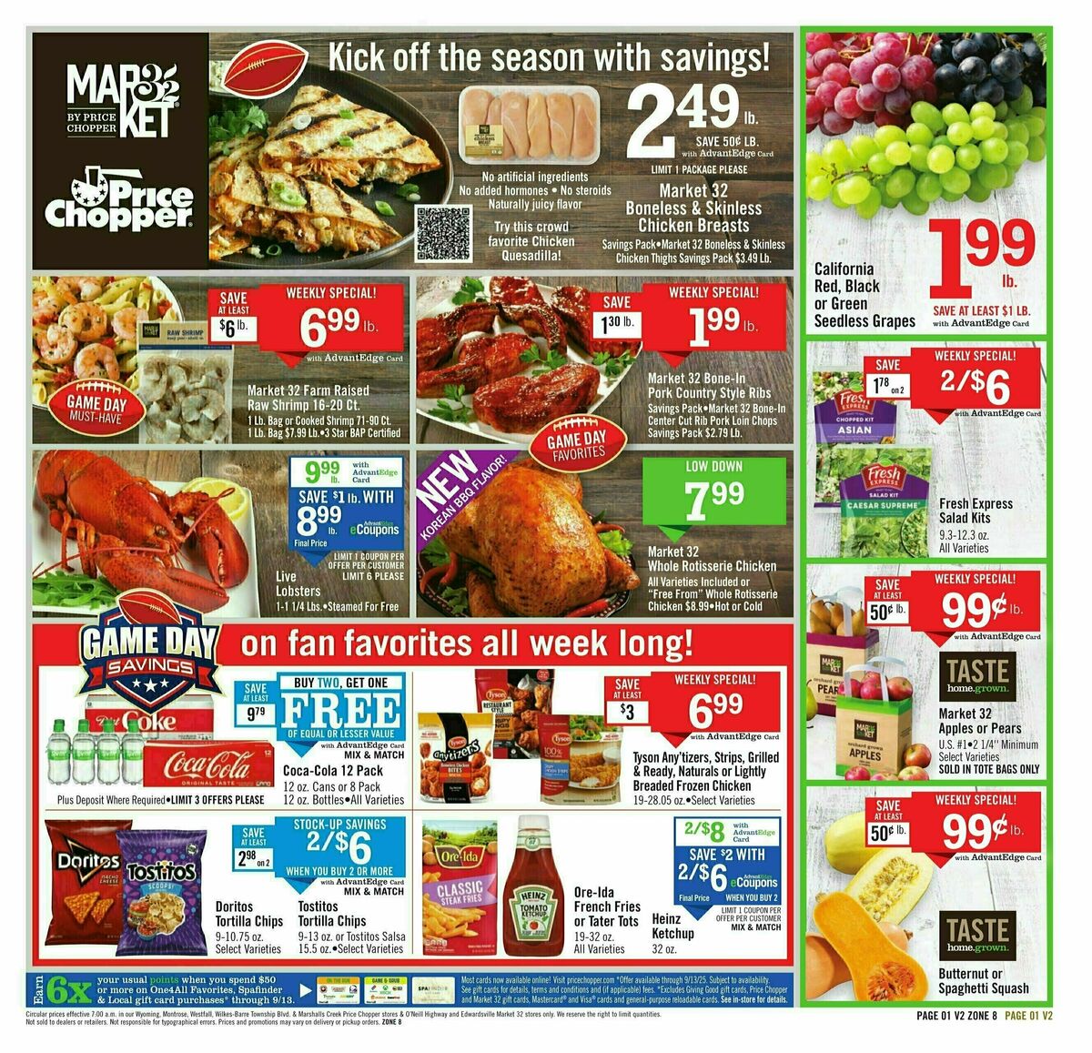 Price Chopper Weekly Ad from September 7