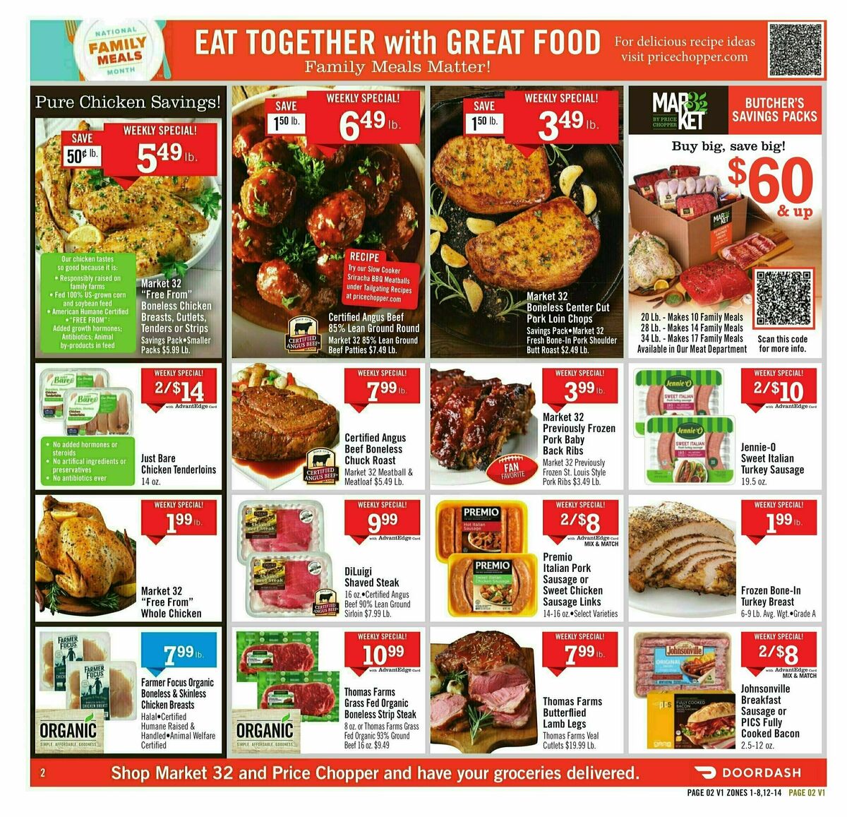 Price Chopper Weekly Ad from September 7