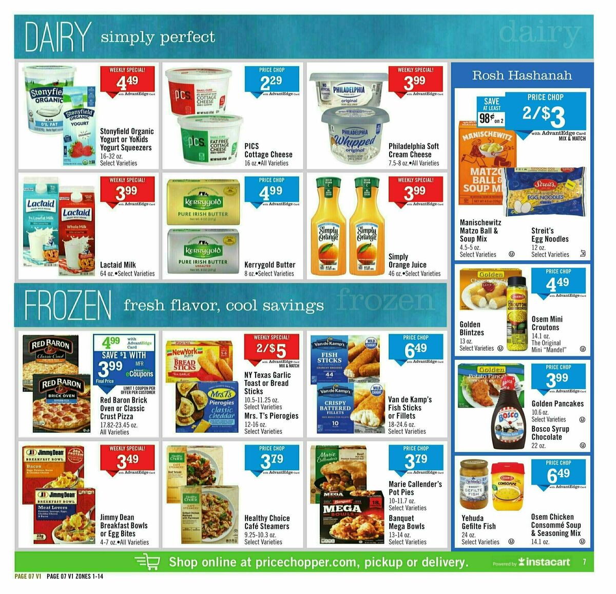 Price Chopper Weekly Ad from September 7
