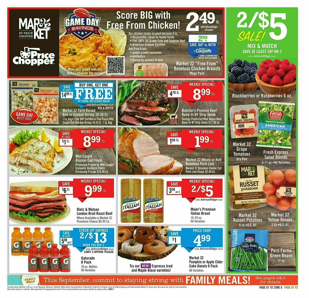 Price Chopper Weekly Ad from September 14