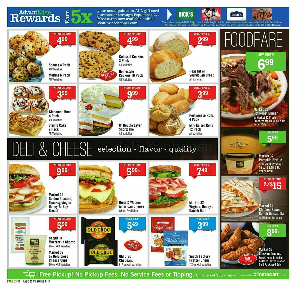 Price Chopper Weekly Ad from September 14