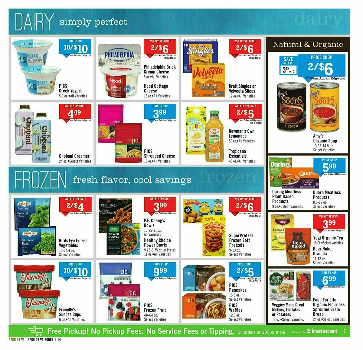 Price Chopper Weekly Ad from September 14