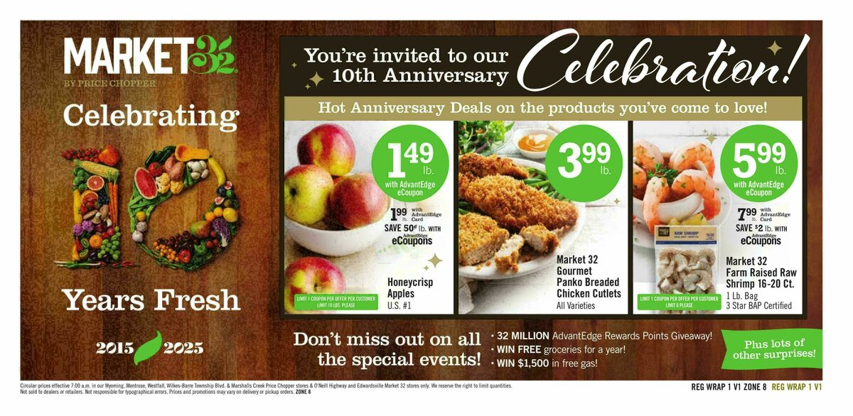 Price Chopper Weekly Ad from September 21