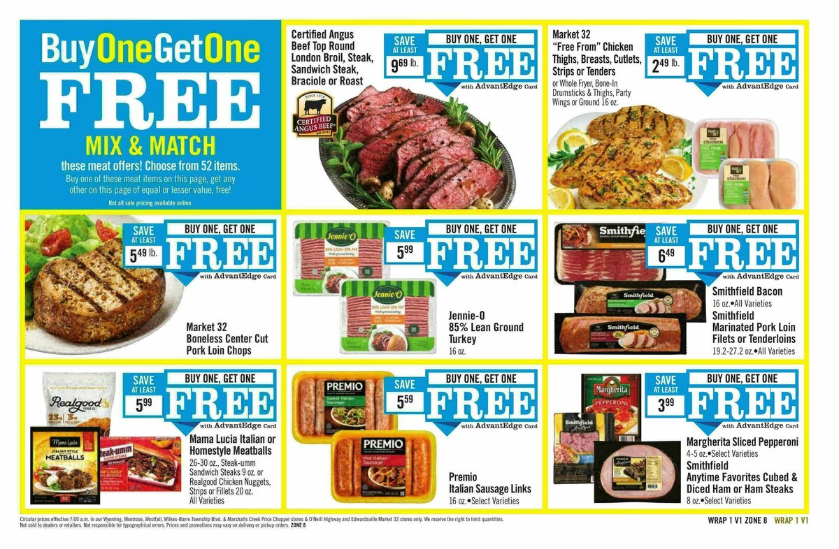 Price Chopper Weekly Ad from September 28