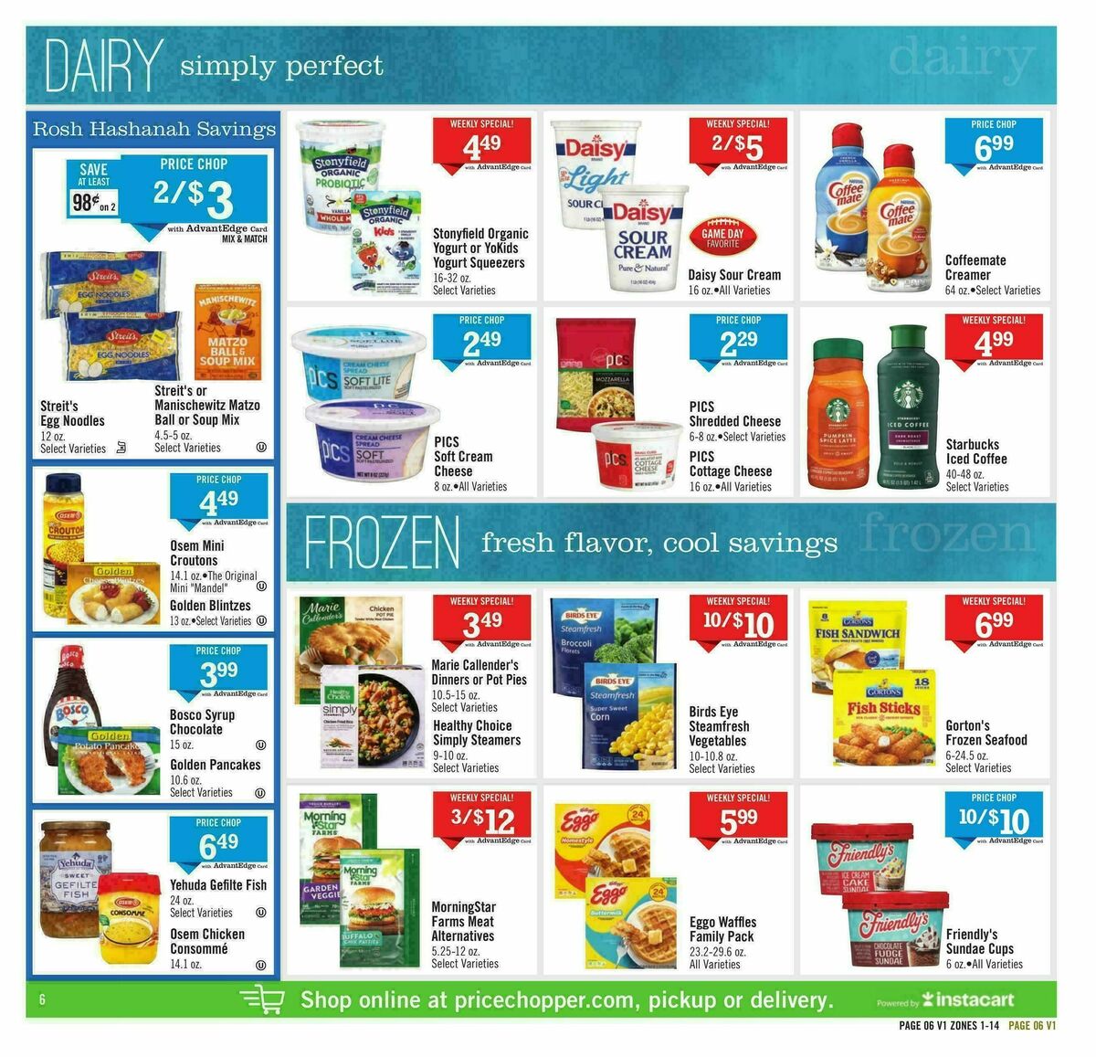 Price Chopper Weekly Ad from September 28