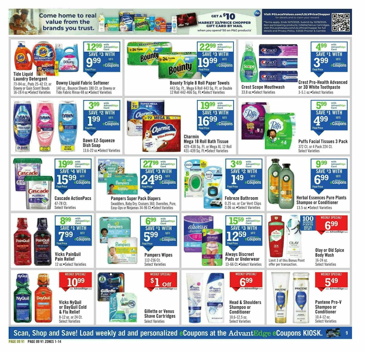 Price Chopper Weekly Ad from September 28