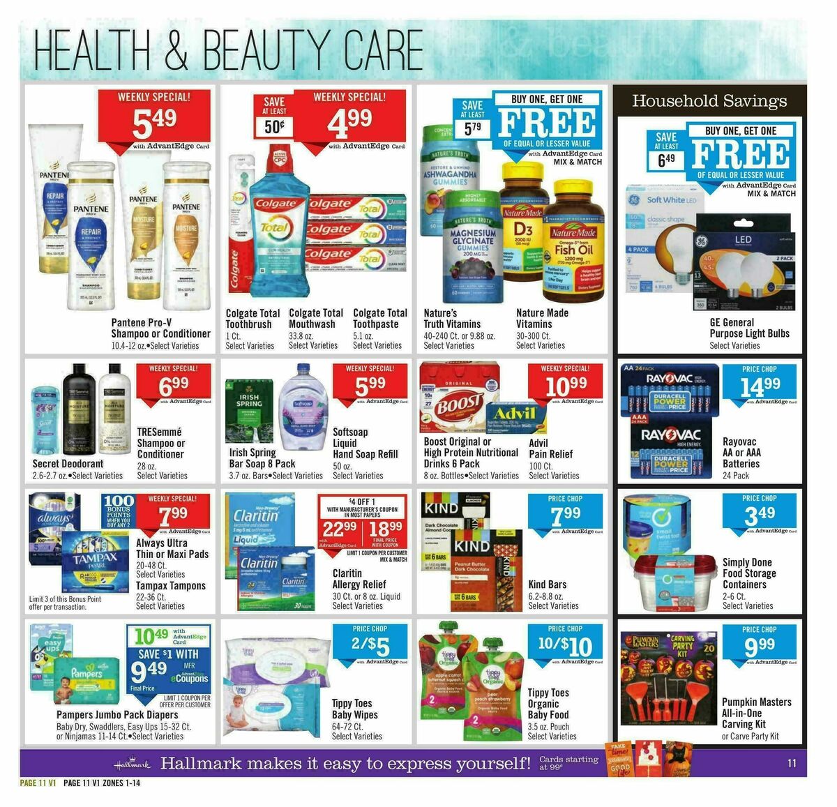 Price Chopper Weekly Ad from October 5