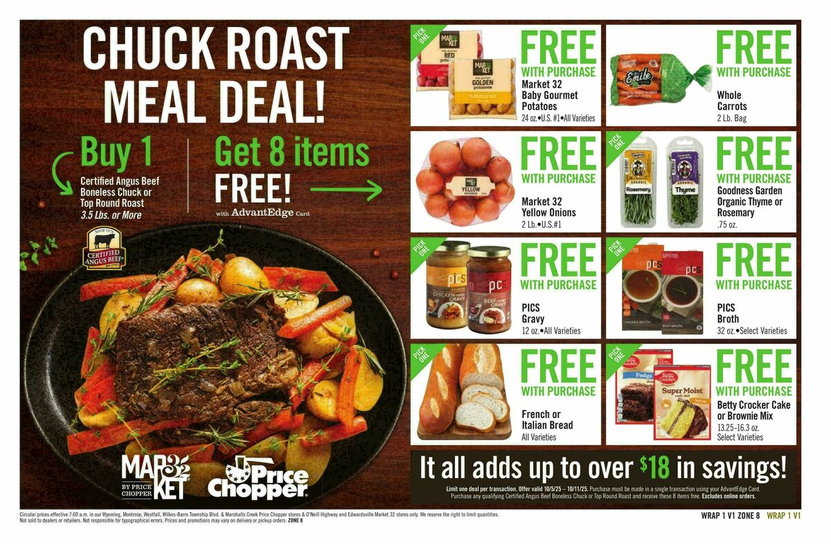 Price Chopper Weekly Ad from October 5