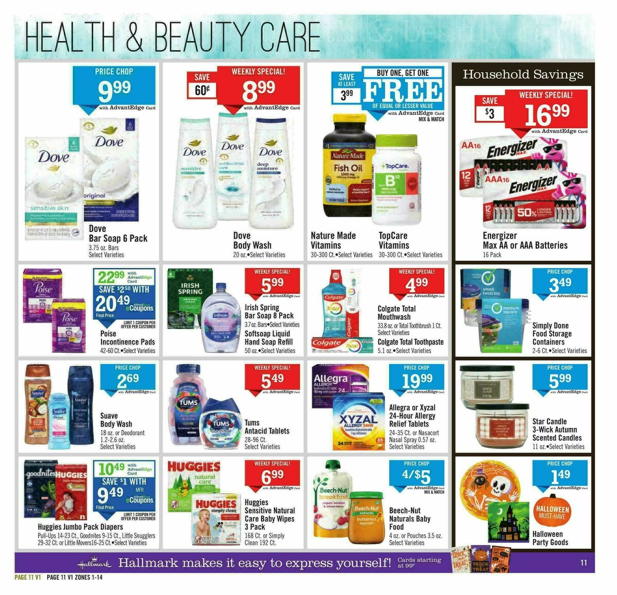 Price Chopper Weekly Ad from October 12