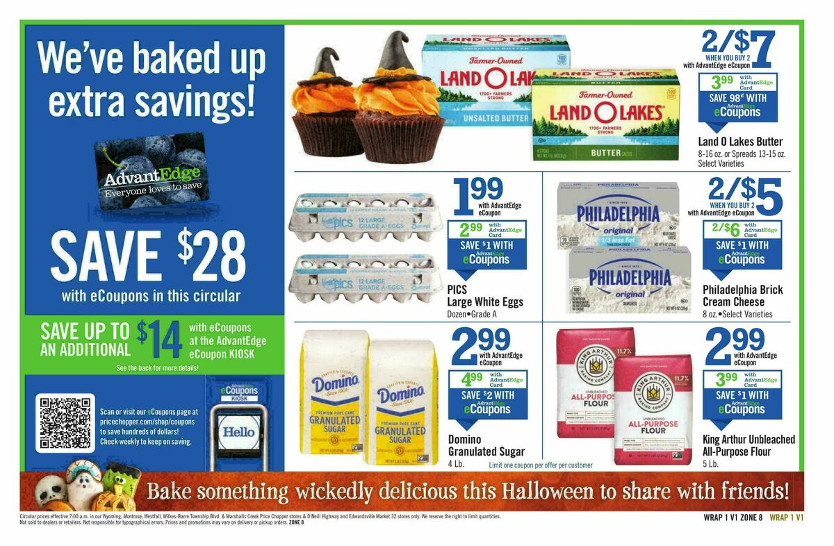 Price Chopper Weekly Ad from October 12
