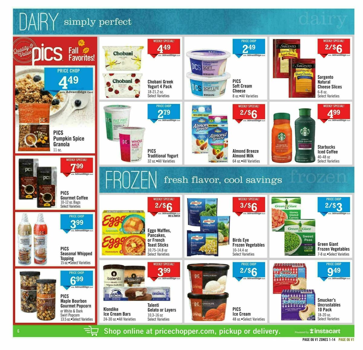 Price Chopper Weekly Ad from October 12