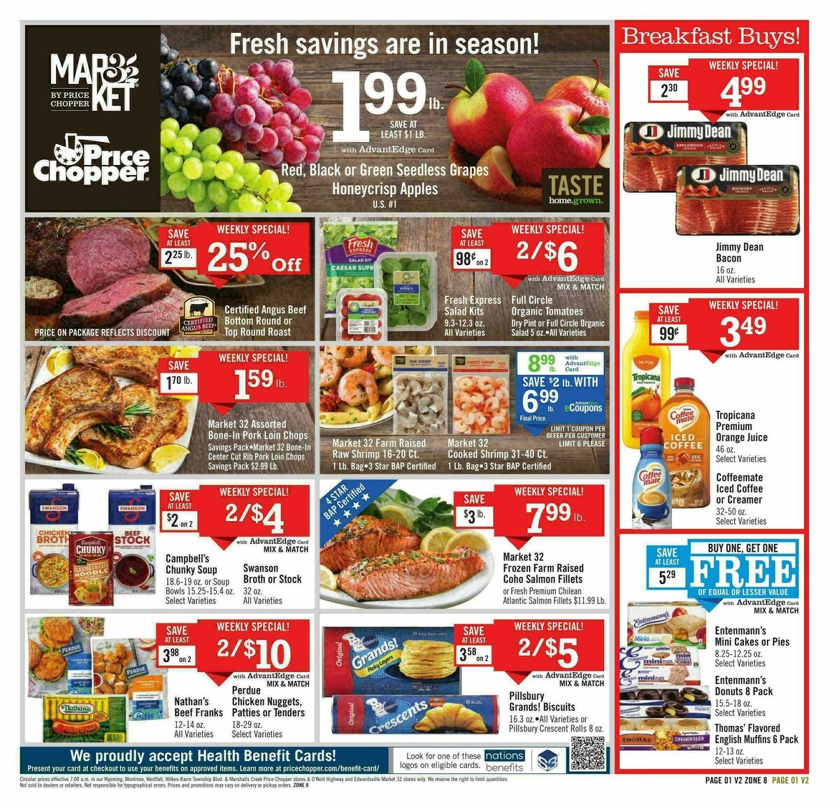 Price Chopper Weekly Ad from October 19