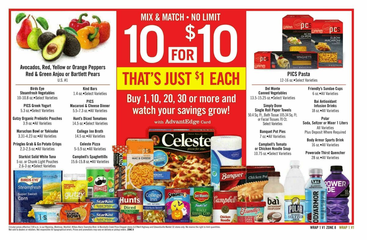 Price Chopper Weekly Ad from October 19