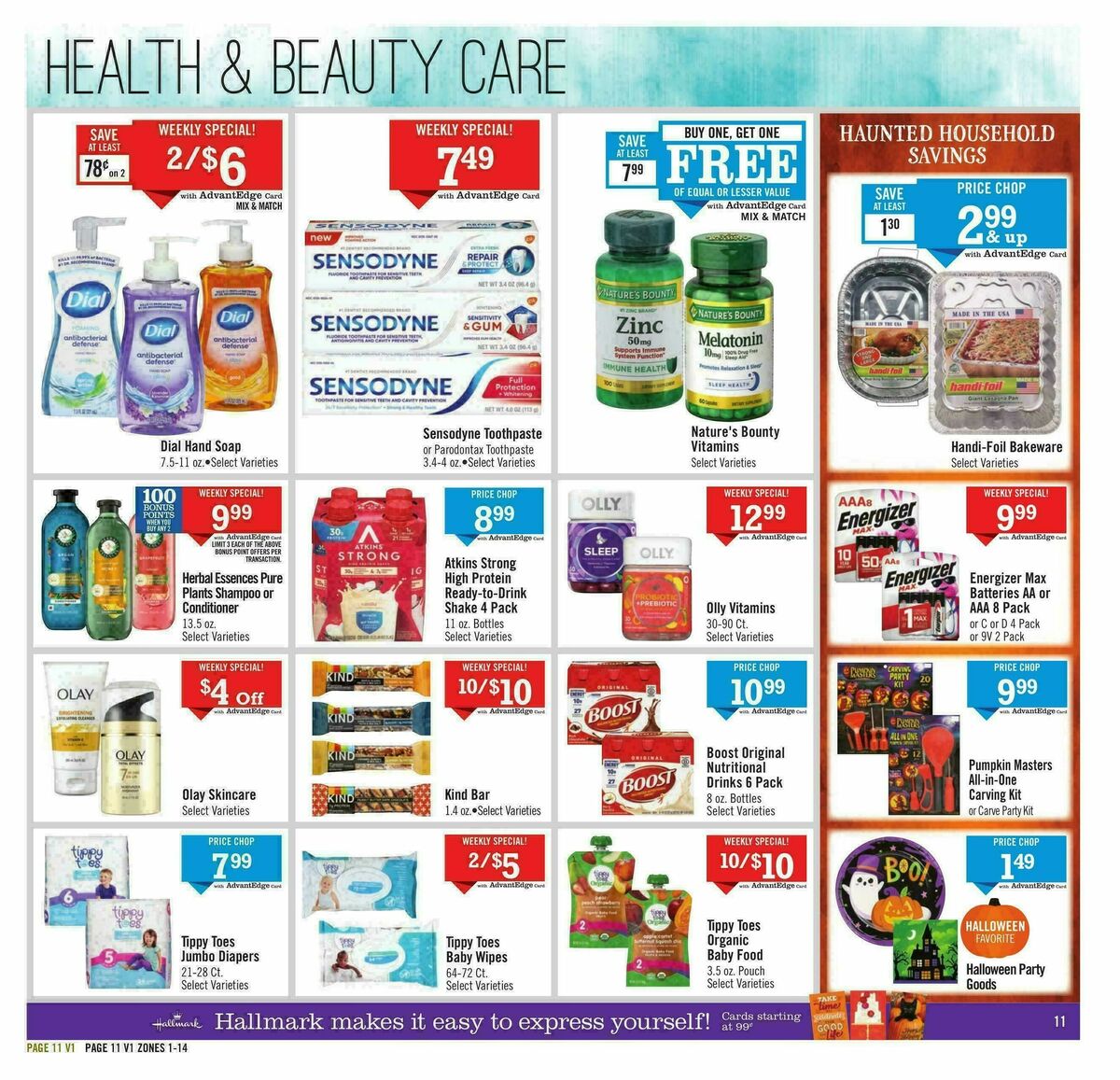 Price Chopper Weekly Ad from October 26