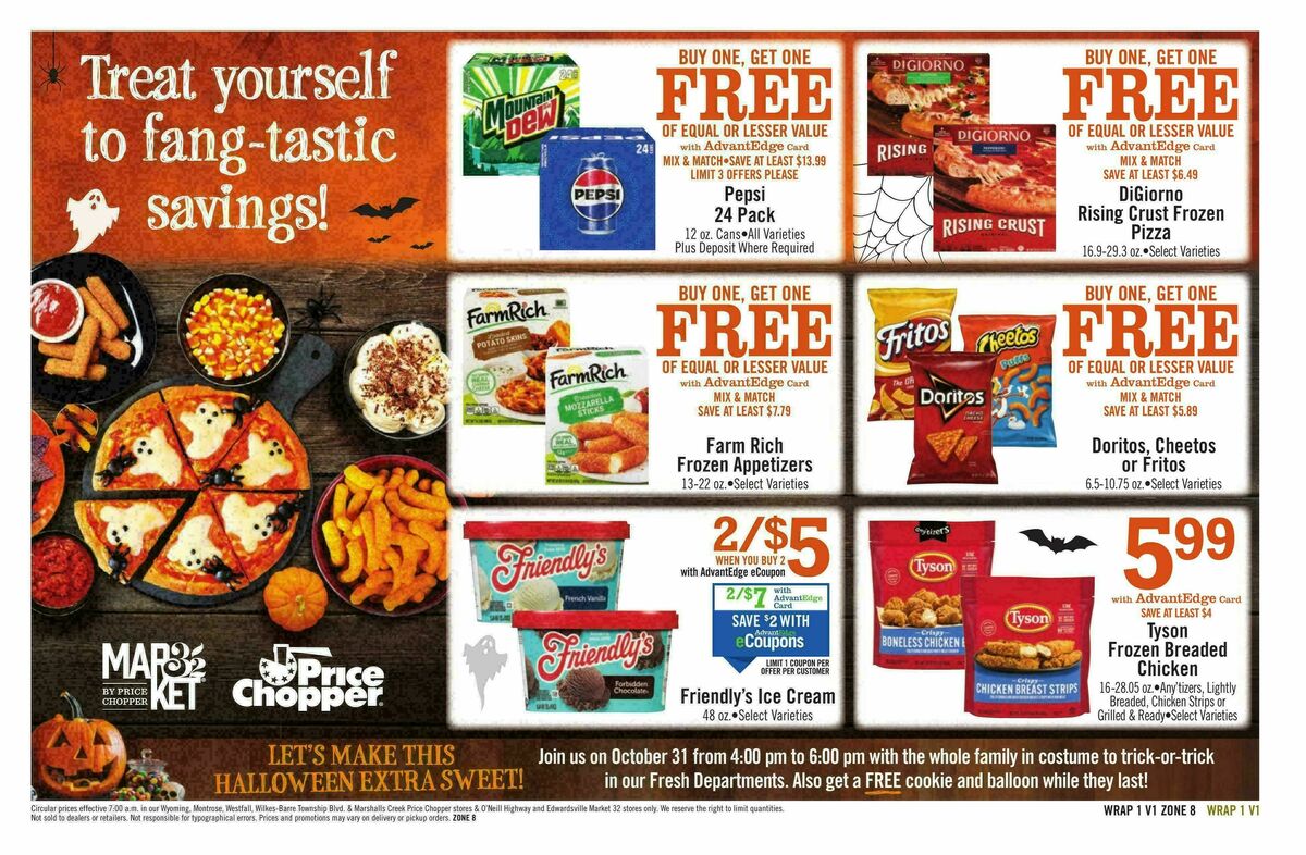 Price Chopper Weekly Ad from October 26