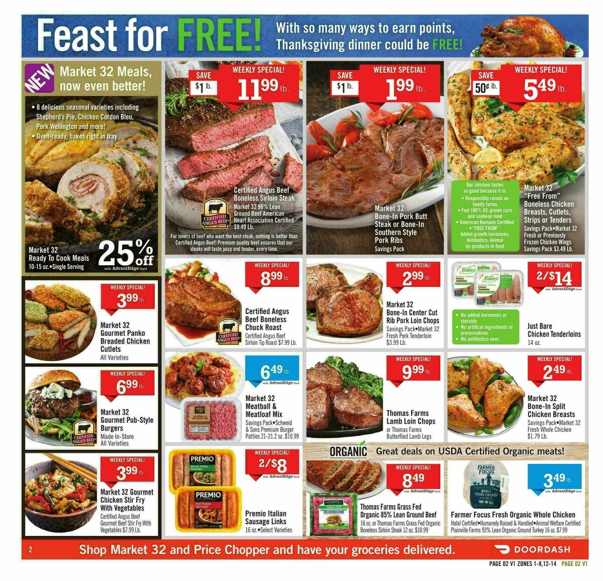 Price Chopper Weekly Ad from October 26