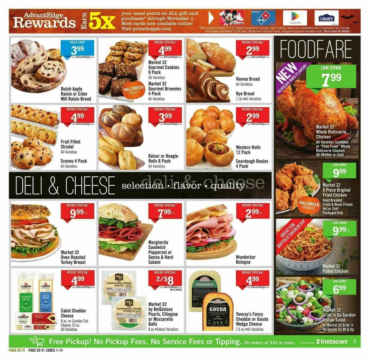 Price Chopper Weekly Ad from October 26