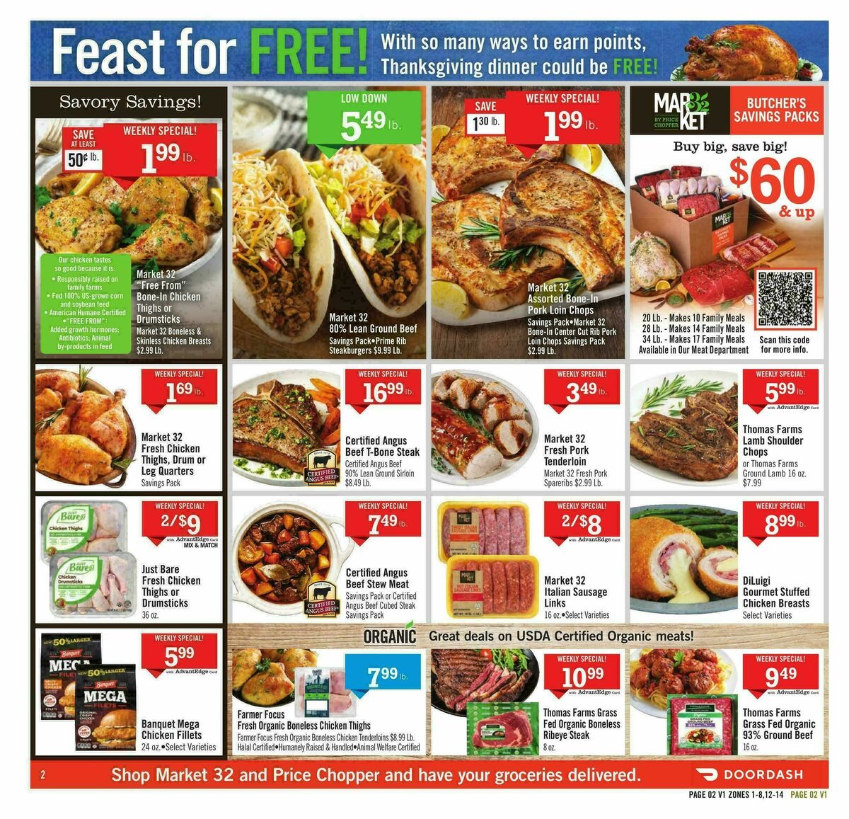 Price Chopper Weekly Ad from November 2