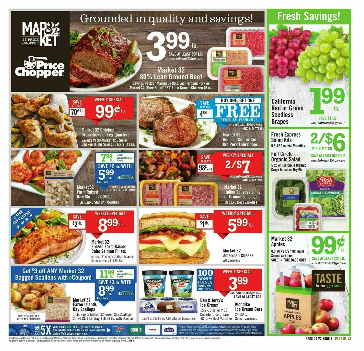 Price Chopper Weekly Ad from November 9