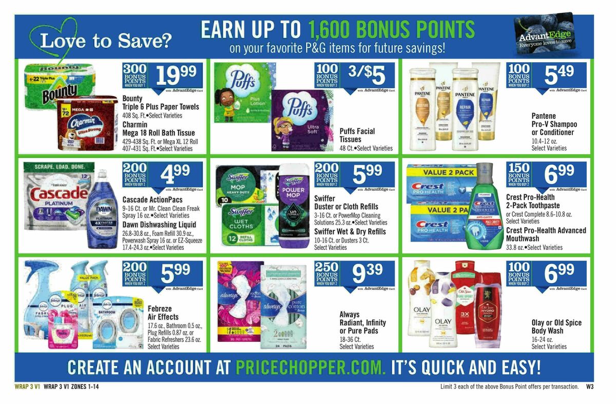 Price Chopper Weekly Ad from November 9