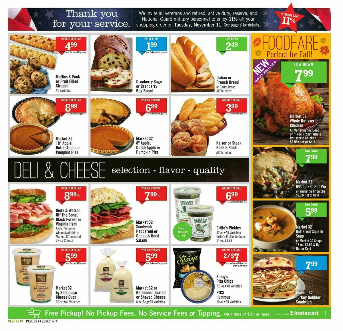 Price Chopper Weekly Ad from November 9