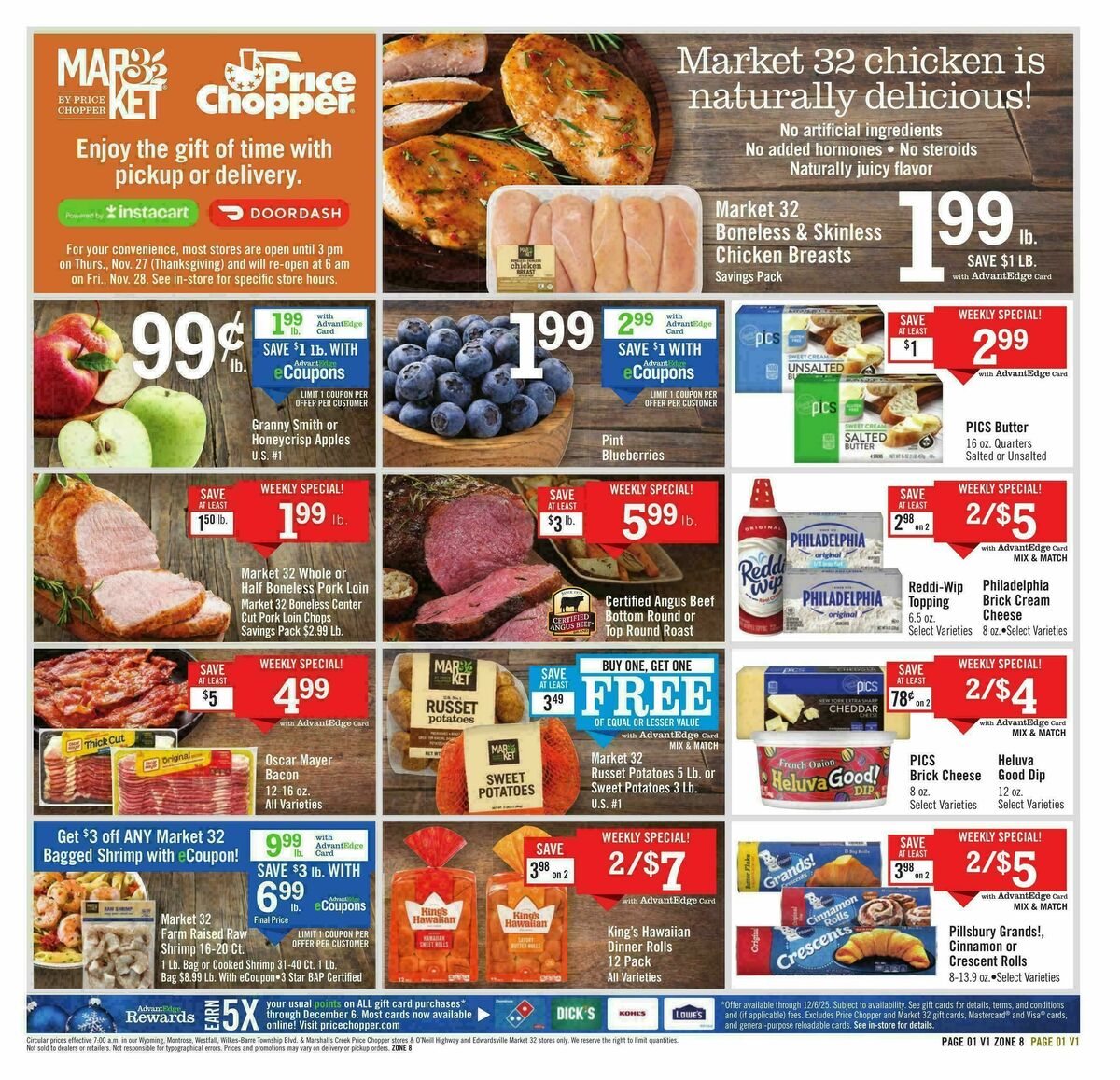 Price Chopper Weekly Ad from November 16