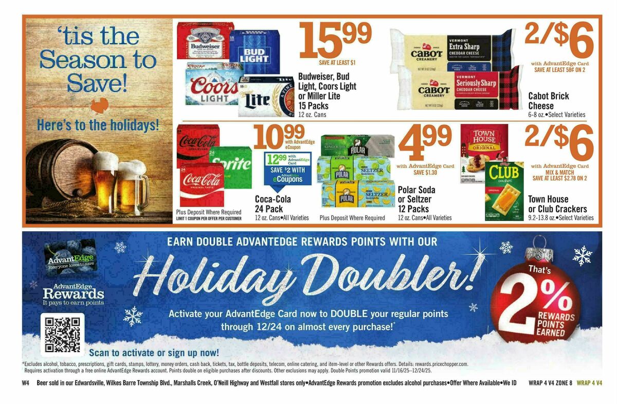 Price Chopper Weekly Ad from November 23