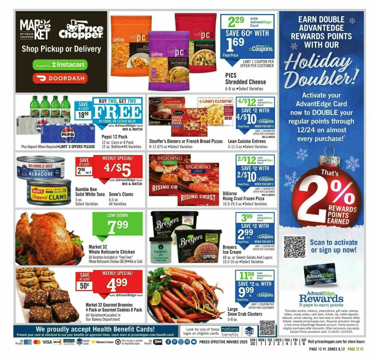 Price Chopper Weekly Ad from November 30