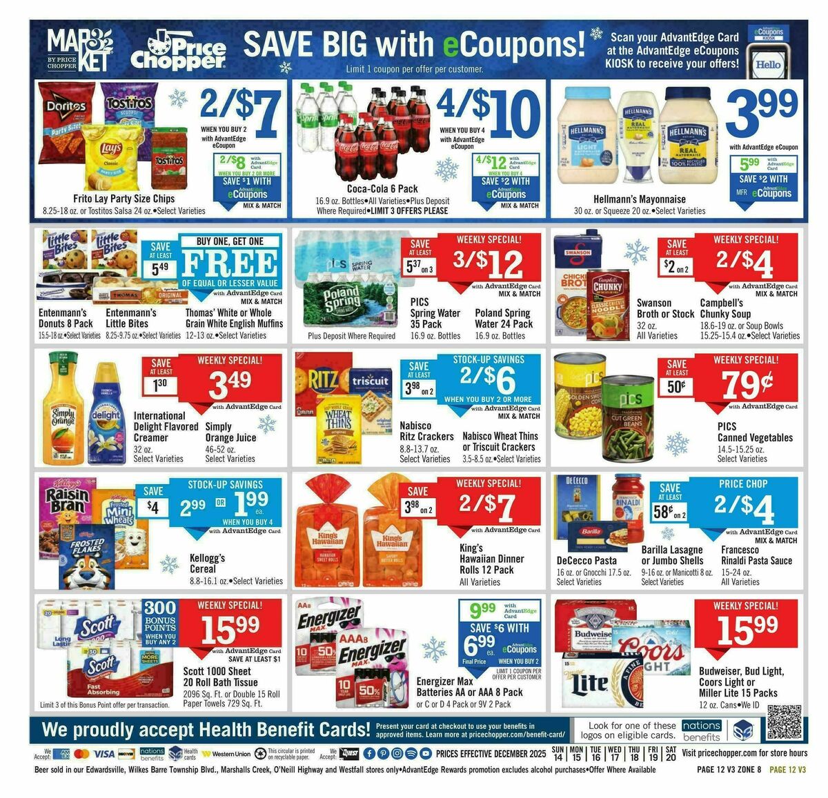 Price Chopper Weekly Ad from December 14