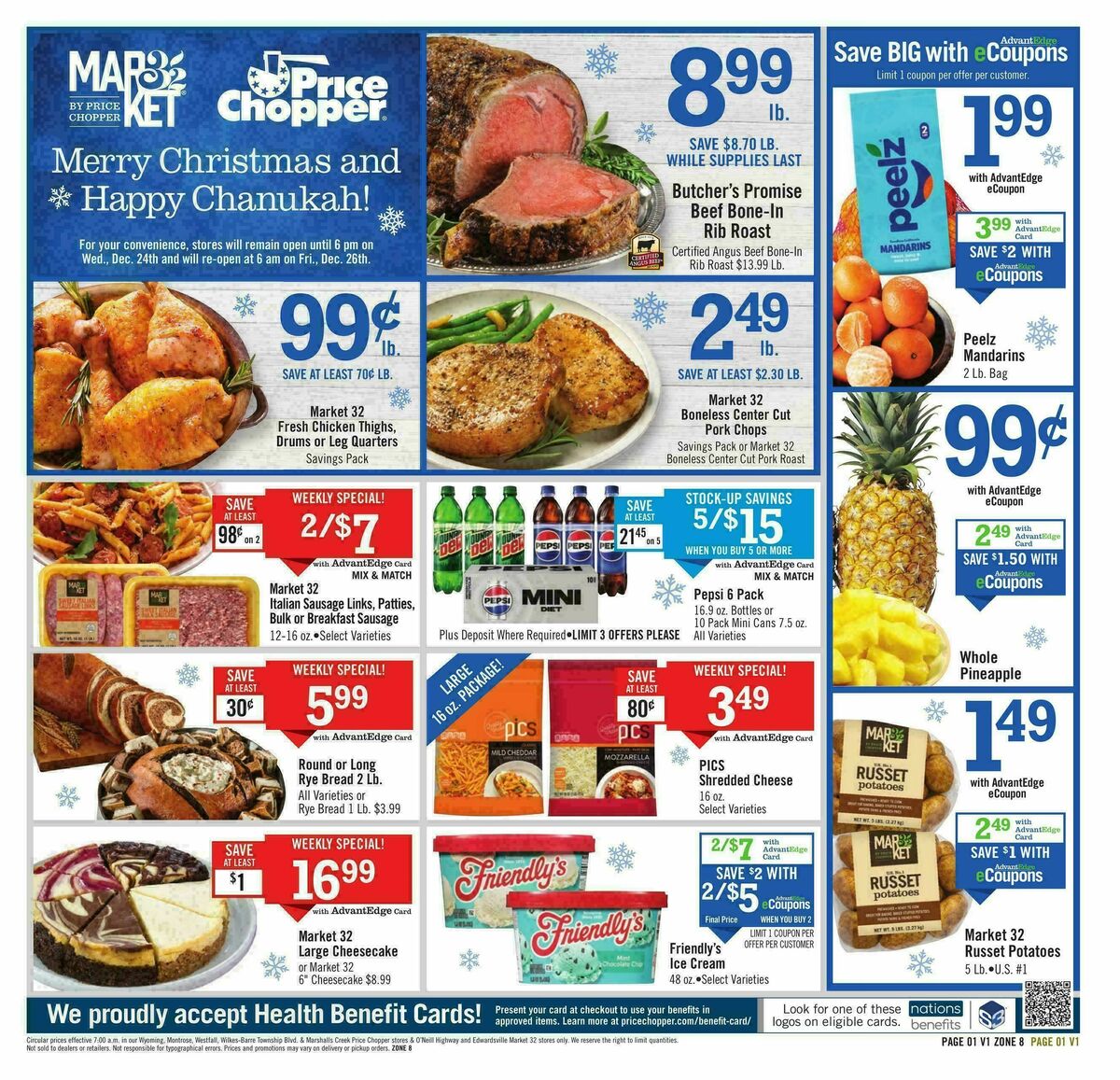 Price Chopper Weekly Ad from December 21