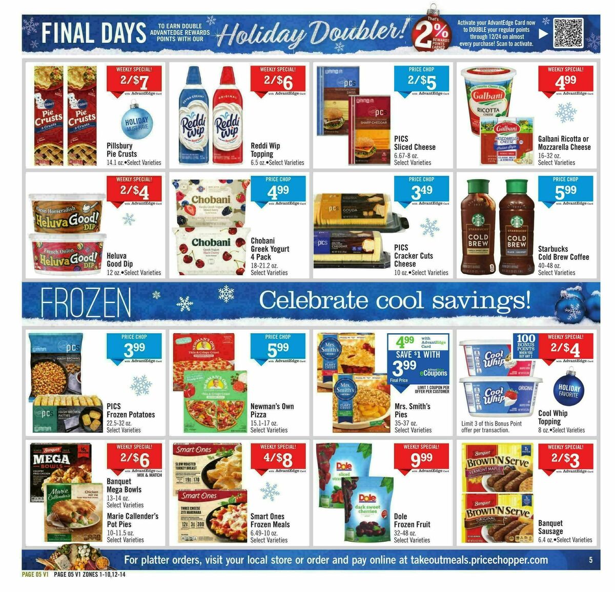 Price Chopper Weekly Ad from December 21