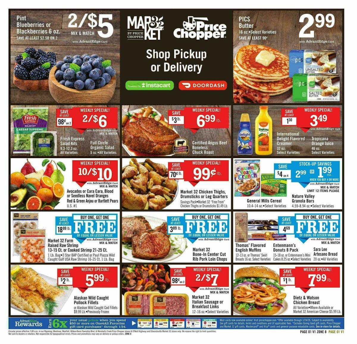 Price Chopper Weekly Ad from January 11