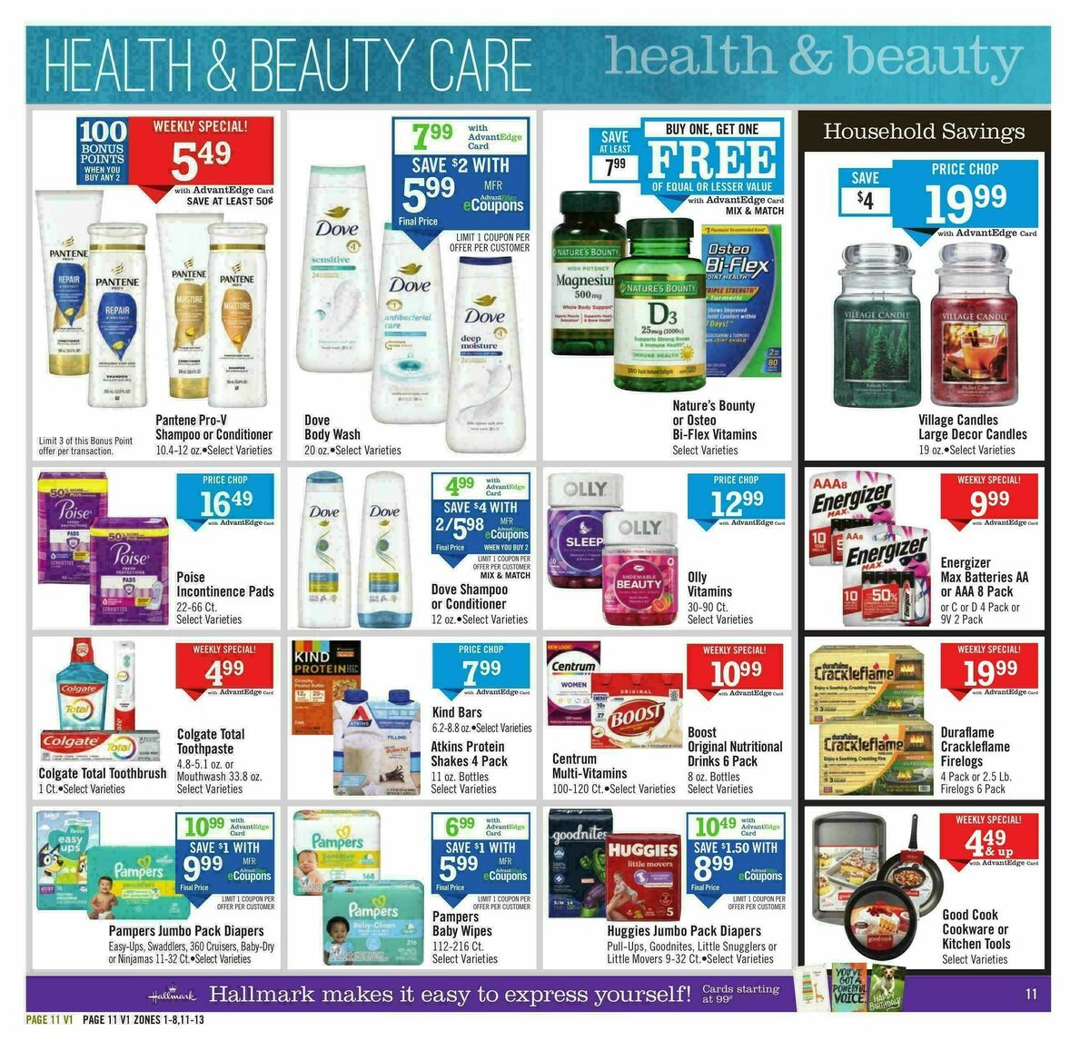 Price Chopper Weekly Ad from January 11