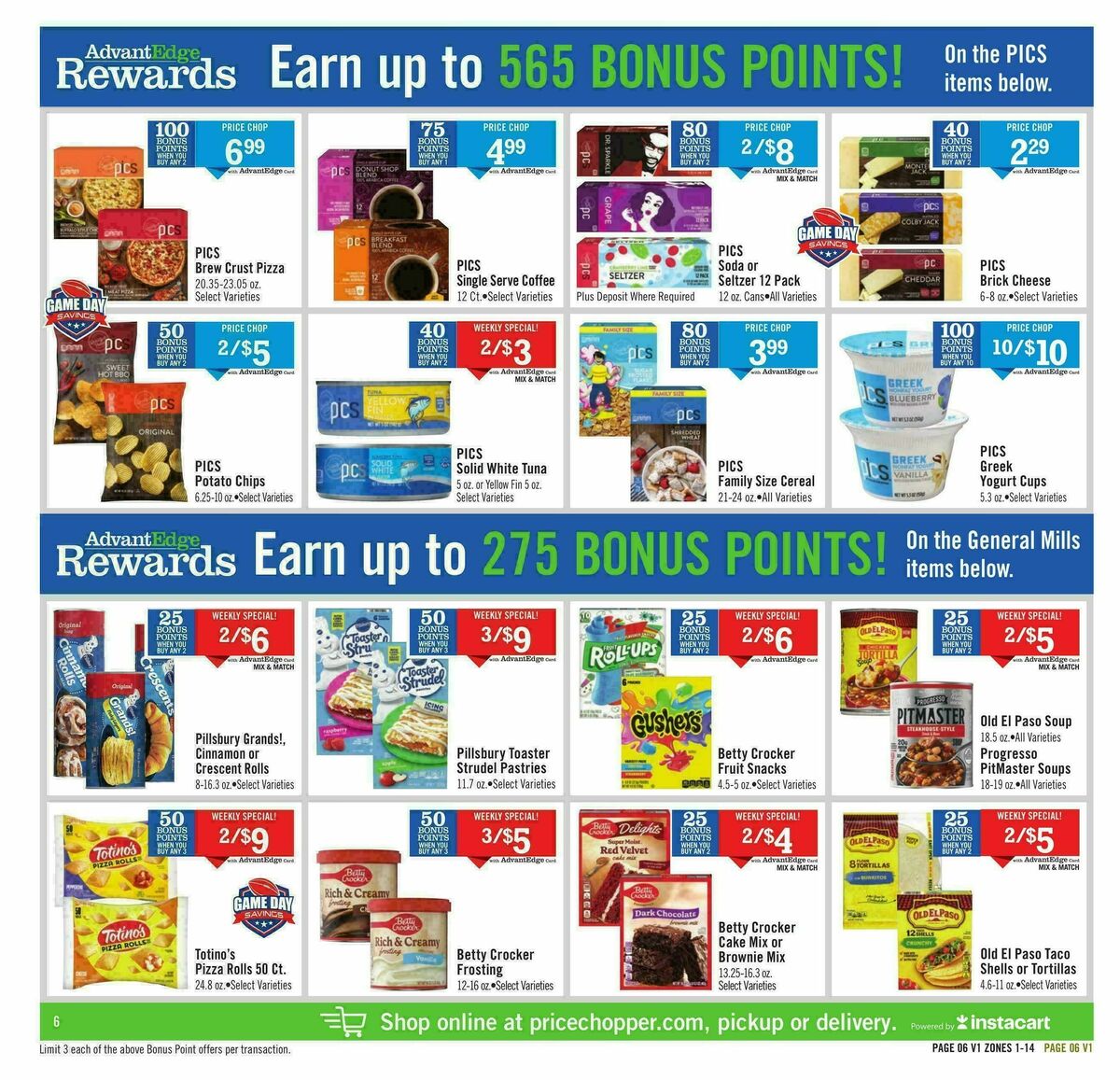 Price Chopper Weekly Ad from January 11
