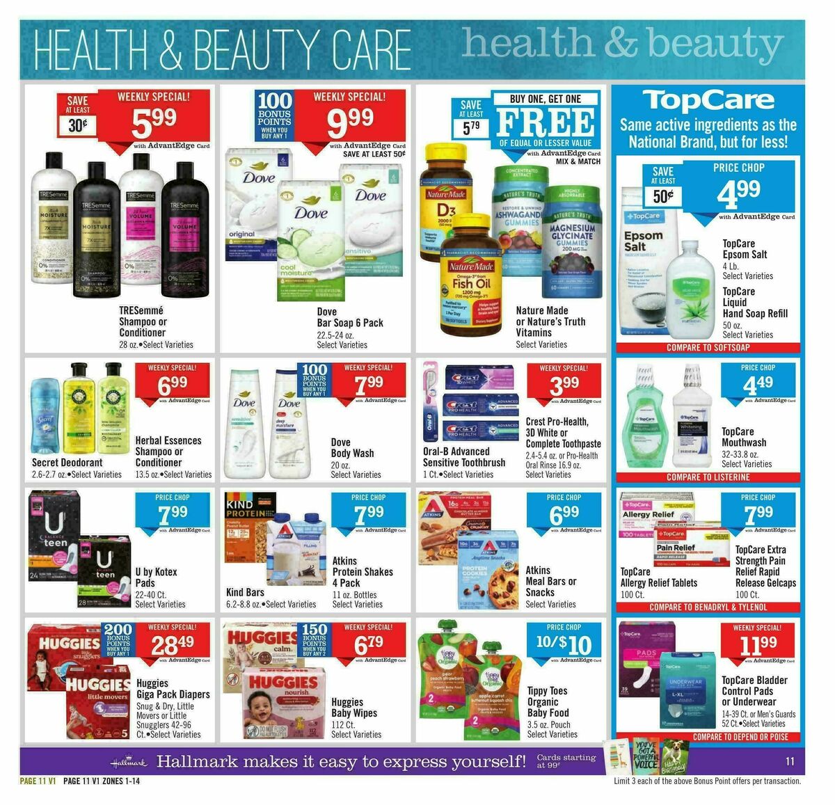 Price Chopper Weekly Ad from January 18