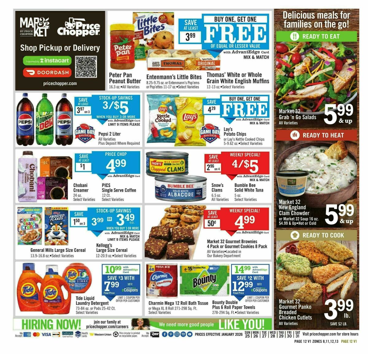 Price Chopper Weekly Ad from January 25