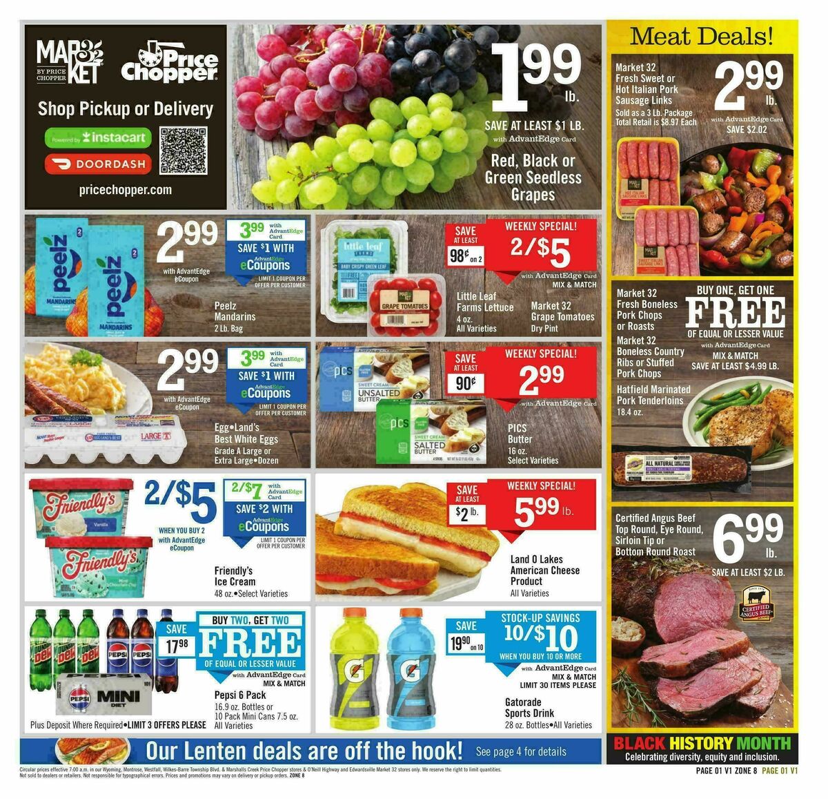 Price Chopper Weekly Ad from February 15