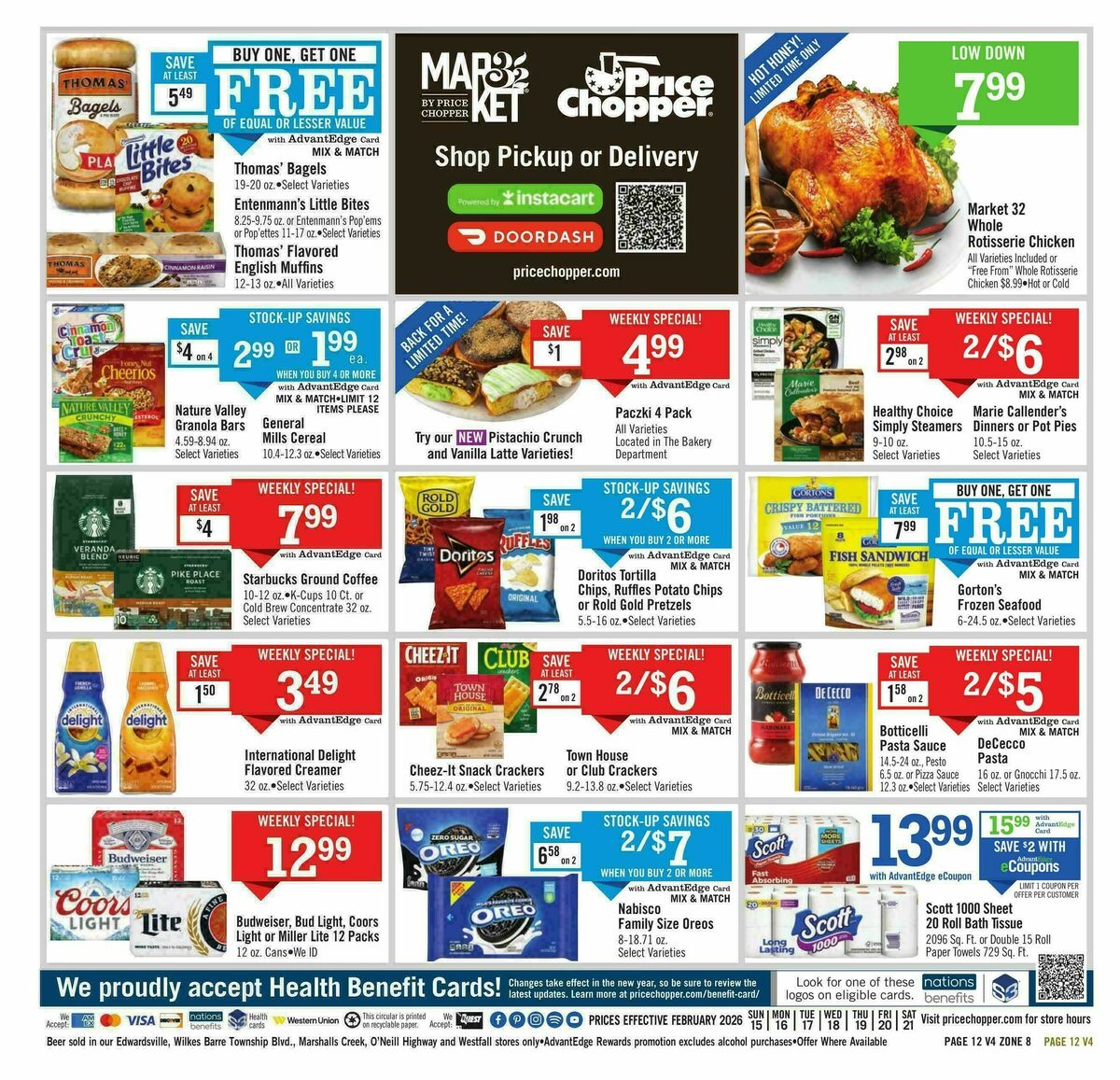 Price Chopper Weekly Ad from February 15