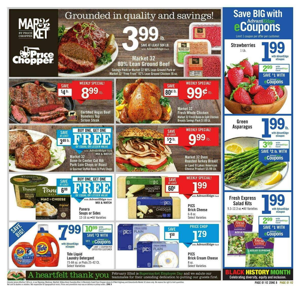 Price Chopper Weekly Ad from February 22