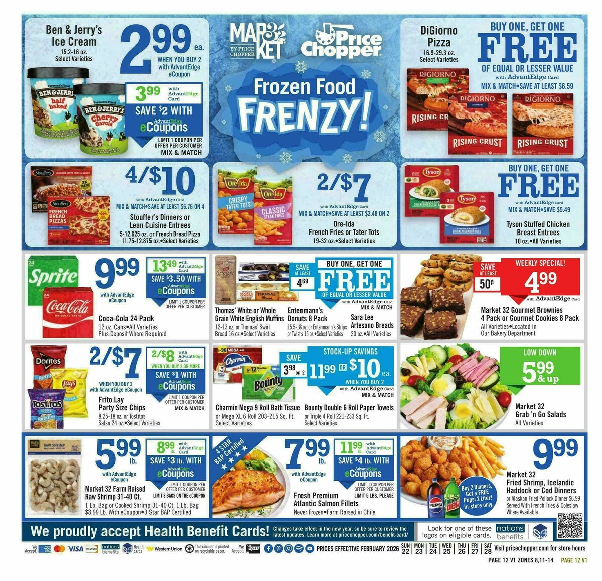 Price Chopper Weekly Ad from February 22