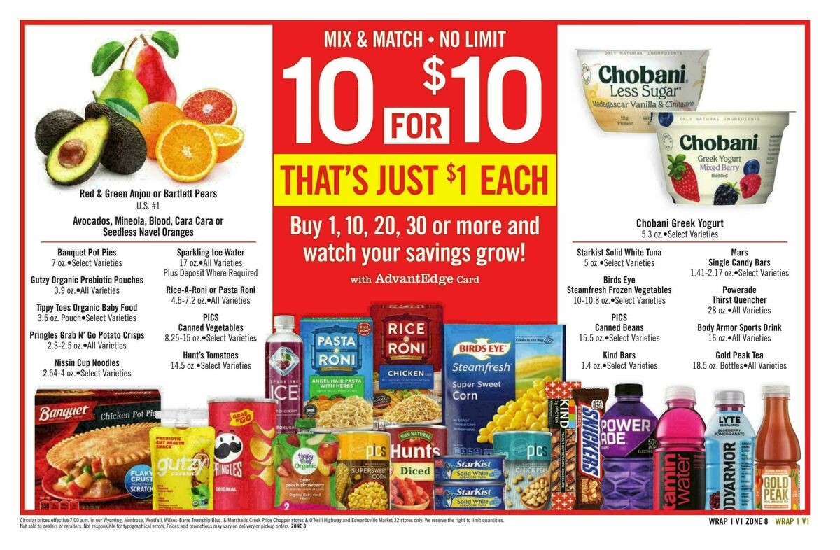Price Chopper Weekly Ad from February 22