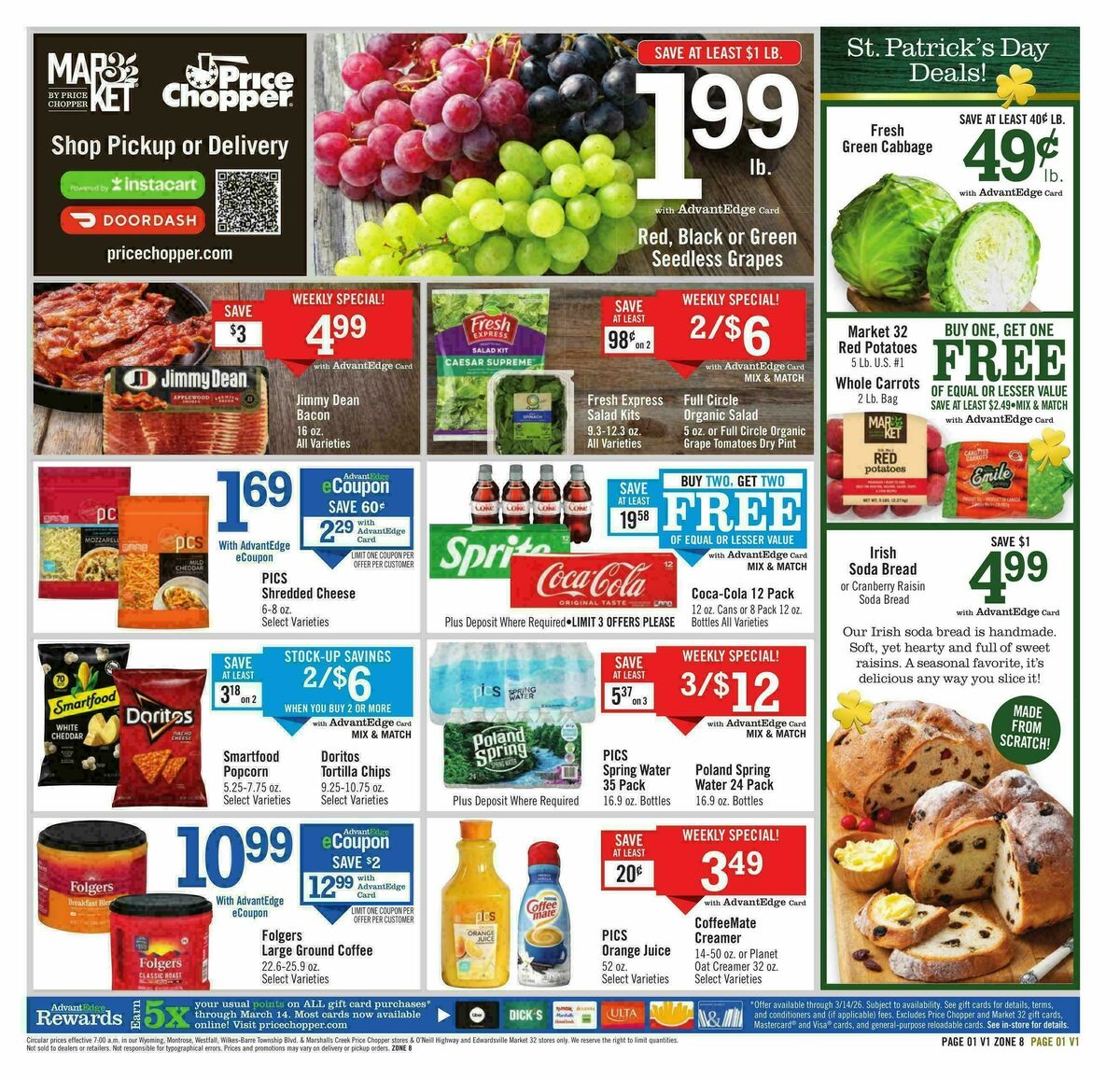 Price Chopper Weekly Ad from March 8