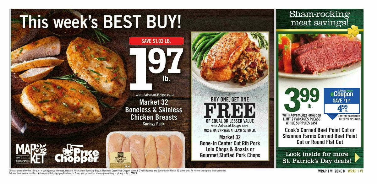 Price Chopper Weekly Ad from March 8