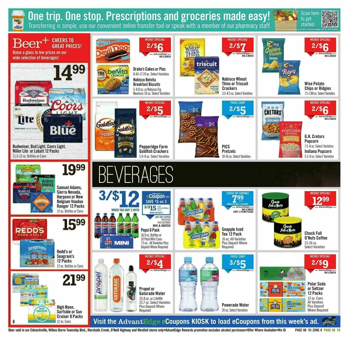 Price Chopper Weekly Ad from March 8