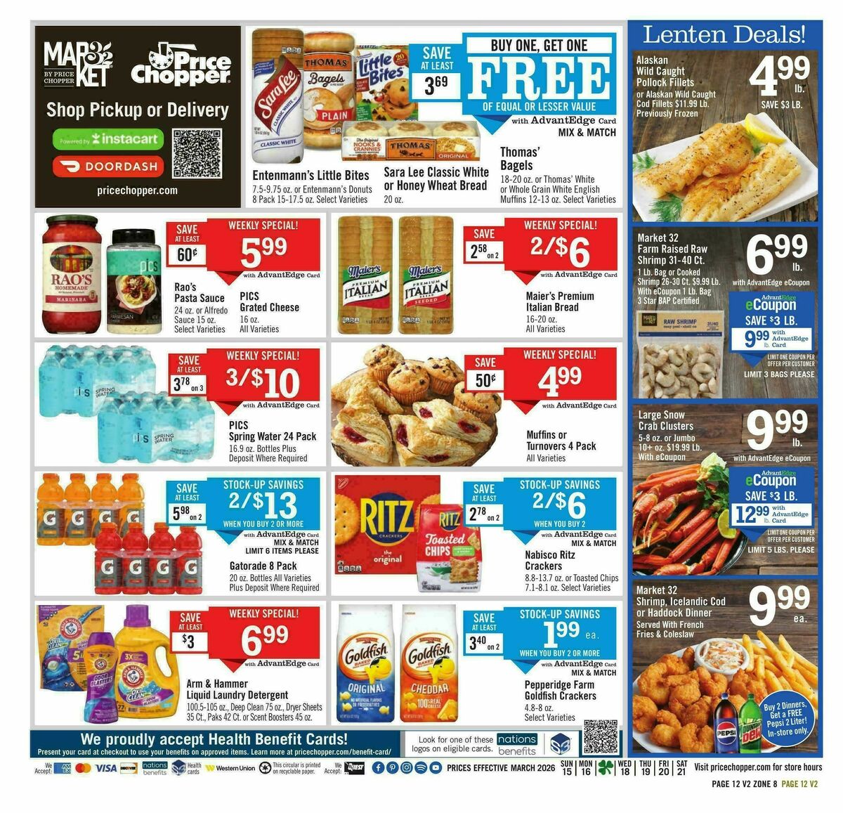Price Chopper Weekly Ad from March 15