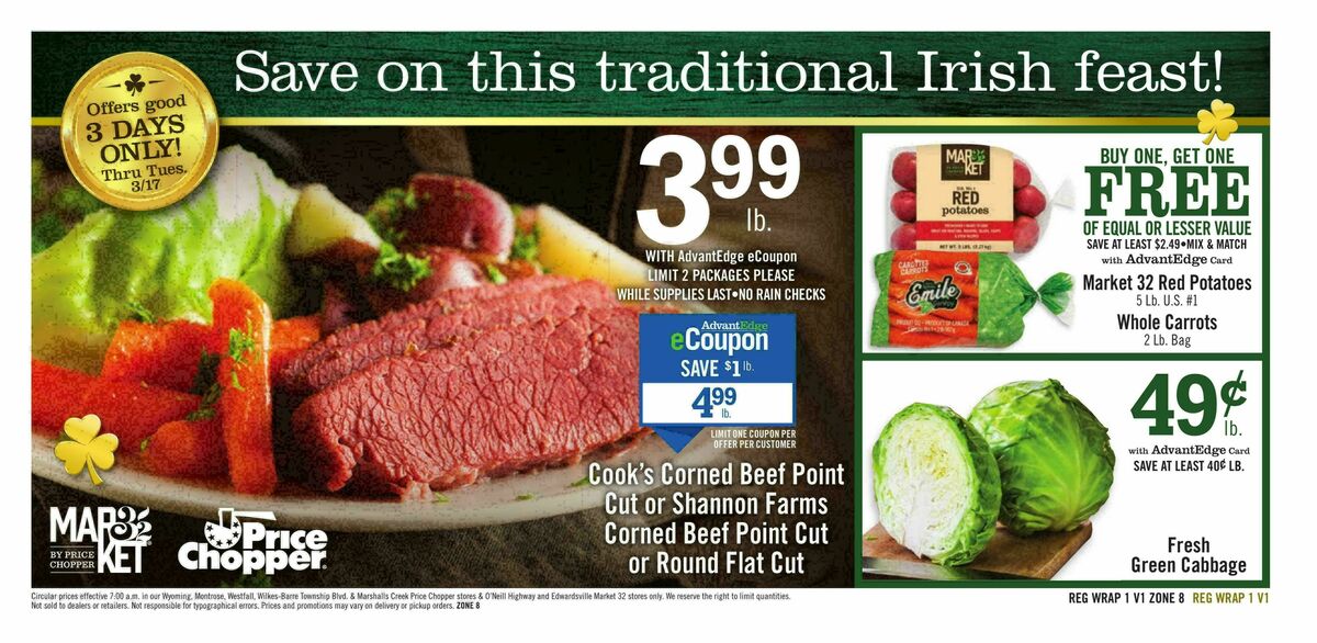 Price Chopper Weekly Ad from March 15