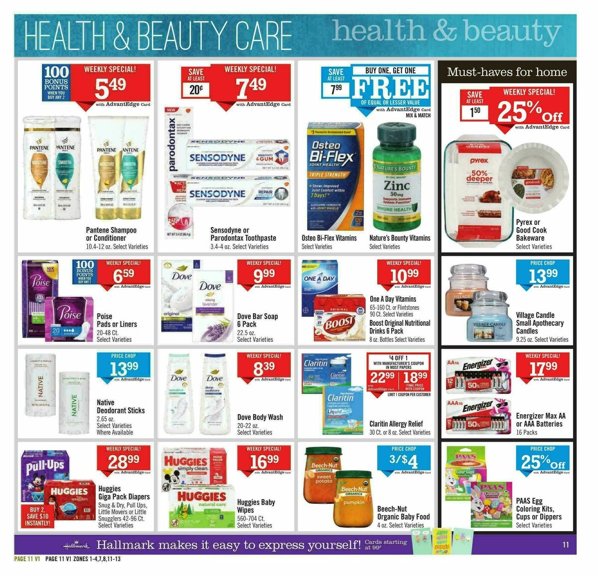 Price Chopper Weekly Ad from March 22