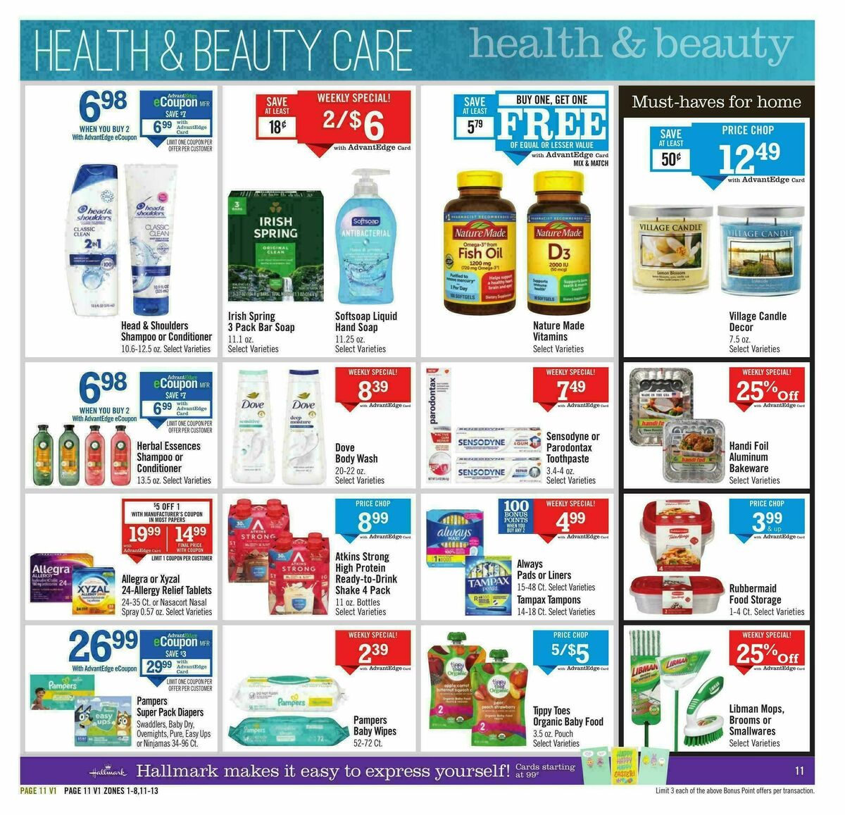 Price Chopper Weekly Ad from March 29