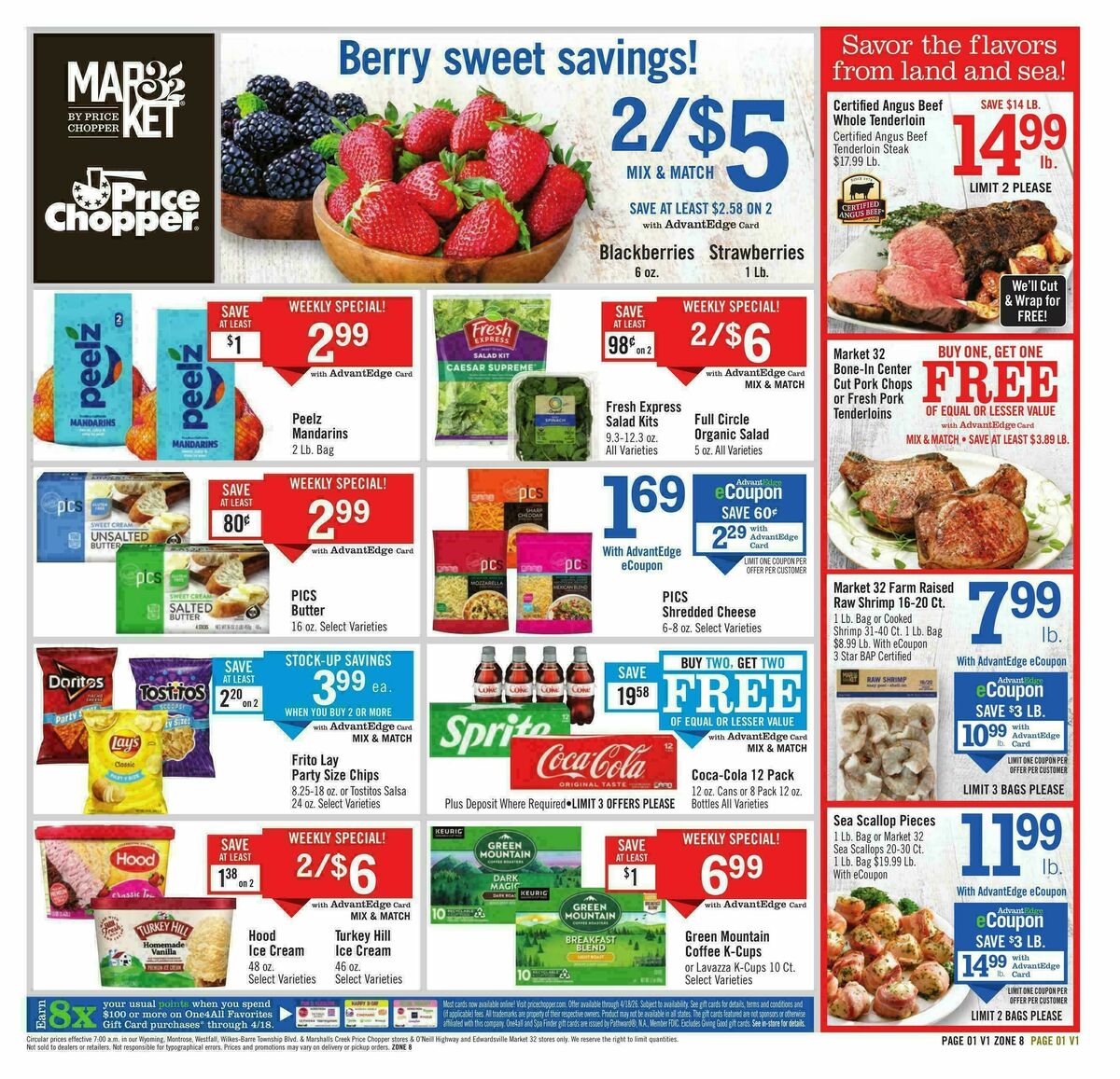 Price Chopper Weekly Ad from April 12