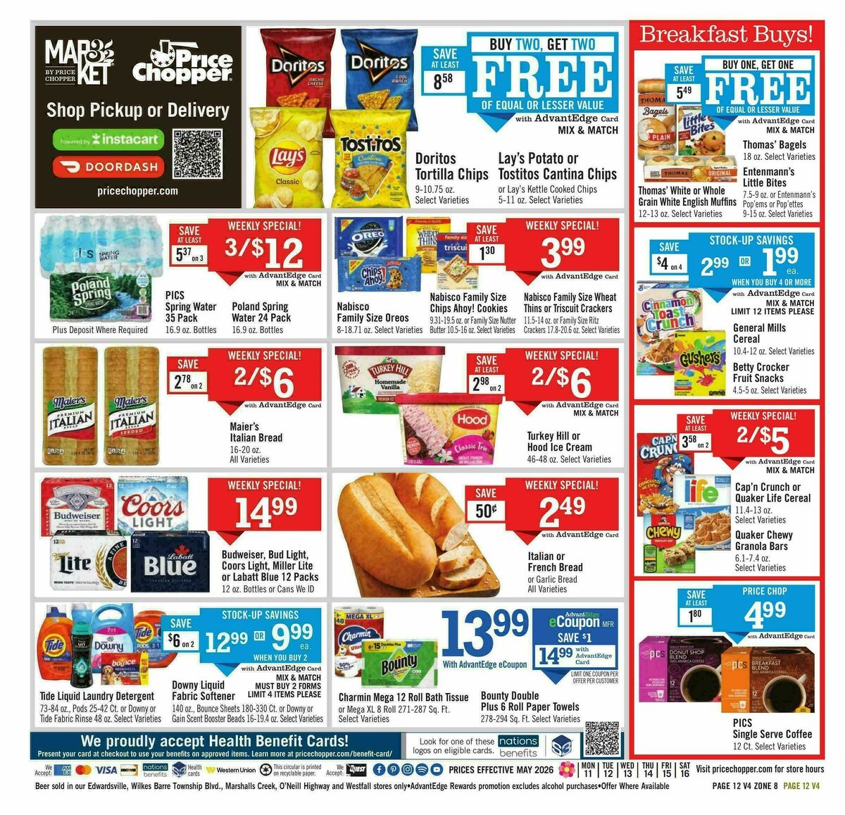Price Chopper Weekly Ad from May 11